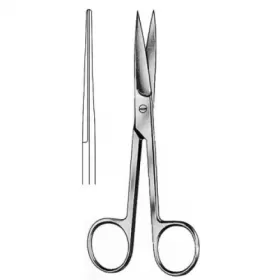 Operating Scissors Sh/Sh Straight 10.5 cm