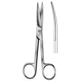 Operating Scissors Sh/Sh Curved 11.5cm