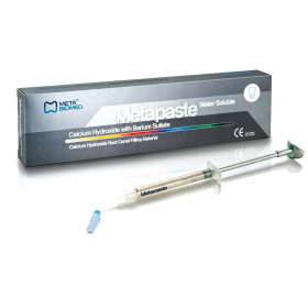 Kalcio hidroksidas su bario sulfatu Metapaste, 2,2 g Kalcio hidroksidas su bario sulfatu Metapaste, 2,2 g