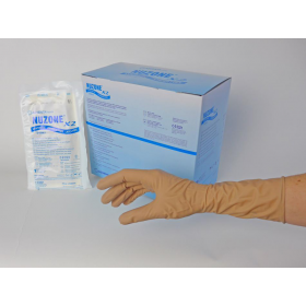 Sintetinės pirštinės, sterilios, be pudros Sintetinės pirštinės, sterilios, be pudros