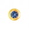 Tooth jewelry Round Sapphire