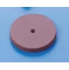 Elastic disc for polishing without shank soft