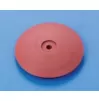 Elastic disc for polishing without shank soft