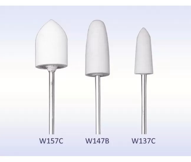 Polyras silikoninis baltas