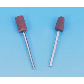 Aluminum oxide polisher with shank for straight handpiece