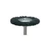 Polishing brush with shank, hard, 19 mm
