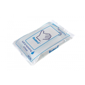 Drėgnos plovimo pirštinės, impregnuotos, 8 vnt. Drėgnos plovimo pirštinės, impregnuotos, 8 vnt.