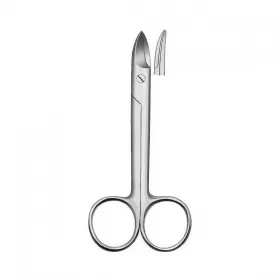 Crown scissors curved 10,5 cm