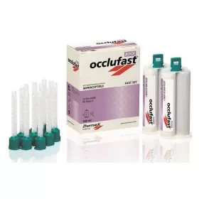 A-silicone bite registration Occlufast Rock 2 x 50 ml
