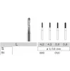Carbide bur 21R for contra-angle handpiece, 1 pcs