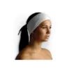 BELLITAS Headband With Velcro (White/Black)