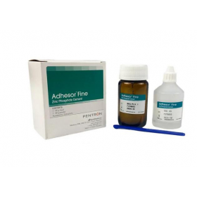 Cinkofosfatinis cementas Adhesor Fine, 80 g + 55 g Cinkofosfatinis cementas Adhesor Fine, 80 g + 55 g