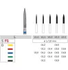 Diamond bur 863 for turbine handpiece, 1 pcs