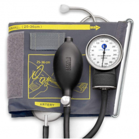 Kraujo spaudimo matuoklis (AKS), mechaninis, su stetoskopu, su metrologine patikra, LD-71A