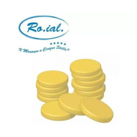 ROIAL Vaškas geltonas (tabletėmis) karštai depiliacijai, 1 kg ROIAL Vaškas geltonas (tabletėmis) karštai depiliacijai, 1 kg
