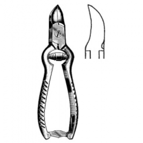 Nagų žnyplės, 13 cm Nagų žnyplės, 13 cm