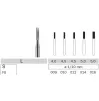 Carbide bur 21 for turbine handpiece, 1 pcs