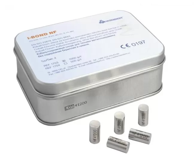 Metalo lydinys I-Bond NF Cr-Co, 6,622 g Metalo lydinys I-Bond NF Cr-Co, 6,622 g