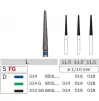Diamond bur 850L long for turbine handpiece, 1 pcs