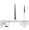 Diamond bur 848L long for turbine handpiece, 1 pcs