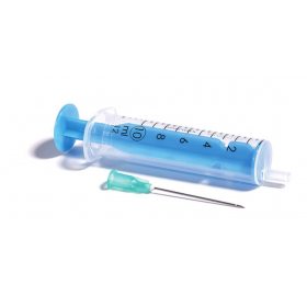 Švirkštas 2 dalių, su užmaunama (Luer Slip) jungtimi, 21G adata, sterilus, 10 ml. Švirkštas 2 dalių, su užmaunama (Luer Slip) jungtimi, 21G adata, sterilus, 10 ml.