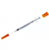 Insulin syringe, 1 ml, with fixed needle 29G, 100 pcs