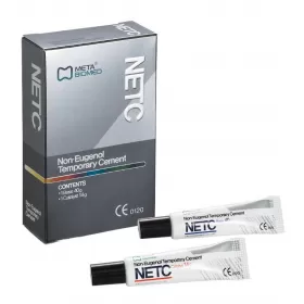 Non-Eugenol Temporary Cement NETC, 40 g + 14 g