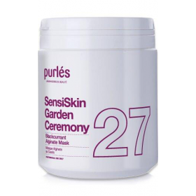 Alginatinė kaukė juodųjų serbentų SensiSkin Garden Ceremony, 700ml, Purles 27