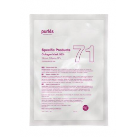 Purles 71 Kolageno kaukė 92 %, A4 formatas. Purles 71 Kolageno kaukė 92 %, A4 formatas.