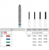 Diamond bur 886 for turbine handpiece, 1 pcs