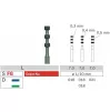 Diamond bur RD834 for turbine handpiece, 1 pcs