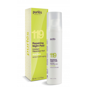 Atstatomasis kremas nakčiai priešraukšlinis Acid Peels, 50ml, Purles 119