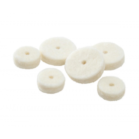 Poliravimo diskelis natūralios vilnos, 8 mm, 1 vnt. Poliravimo diskelis natūralios vilnos, 8 mm, 1 vnt.