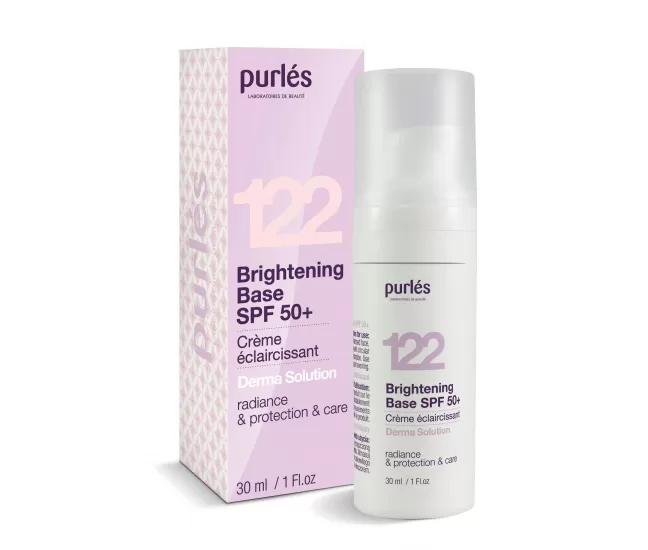 Purles 122 Brightening base SPF 50+, 30 ml.