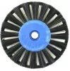 Chungking bristles brush with fabric insert 2 rows, tapering, 55 mm