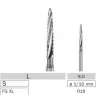 Carbide bur C162 for turbine handpiece, 1 pcs