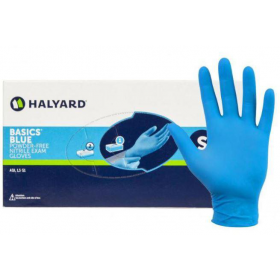 Nitrilinės pirštinės Basics Blue. Dydis: XL, 180 vnt. Nitrilinės pirštinės Basics Blue. Dydis: XL, 180 vnt.