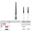 Diamond bur 857 for turbine handpiece, 1 pcs