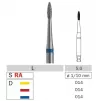 Diamond bur 832 for contra-angle handpiece, 1 pcs