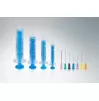 2 parts syringe, 5 ml, Luer Slip with needle 23G, 100 pcs