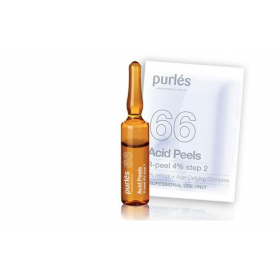 Purles 66 Cheminis pilingas R-Peel 4 %, 5 x 2 ml + 5 x 3 ml Purles 66 Cheminis pilingas R-Peel 4 %, 5 x 2 ml + 5 x 3 ml