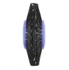 Chungking bristles brush with fabric insert 4 rows, tapering, 80 mm
