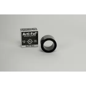Arti - Fol plastic 8 µm black/black, refill box, 20 m