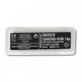 Gnatho-Film 16 µm black, 50 pcs.