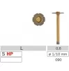 Diamond disc for separating ceramic and zirconia crowns for straight handpiece,1 pcs