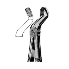 Extracting forceps for upper wisdoms