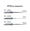 BT-Race 25 mm, set 6 pcs.