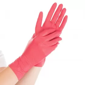 Nitrile gloves Safe Light, red, 100 pcs.