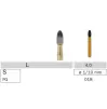Carbide bur 44E UF for turbine handpiece, 1 pcs