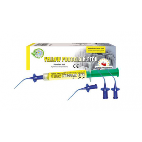 Ėsdintojas Yellow Porcelain Etch + Silan, 2 ml + 2 ml Ėsdintojas Yellow Porcelain Etch + Silan, 2 ml + 2 ml